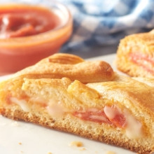 Freshly Baked Italian Bread Stuffed with Five Cheeses